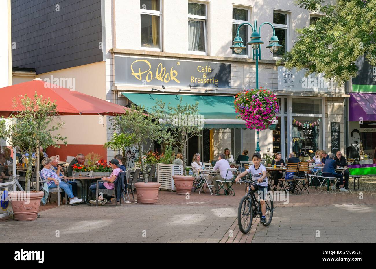 Cafe Pollok, Wallstraße, Altstadt, Duisburg, Nordrhein Westfalen