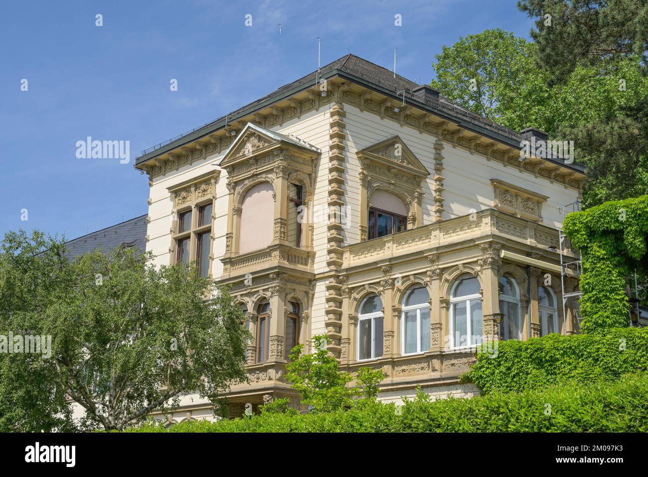 Villa, Rheinpromenade, Platz von Montrichard, Eltville, Hessen