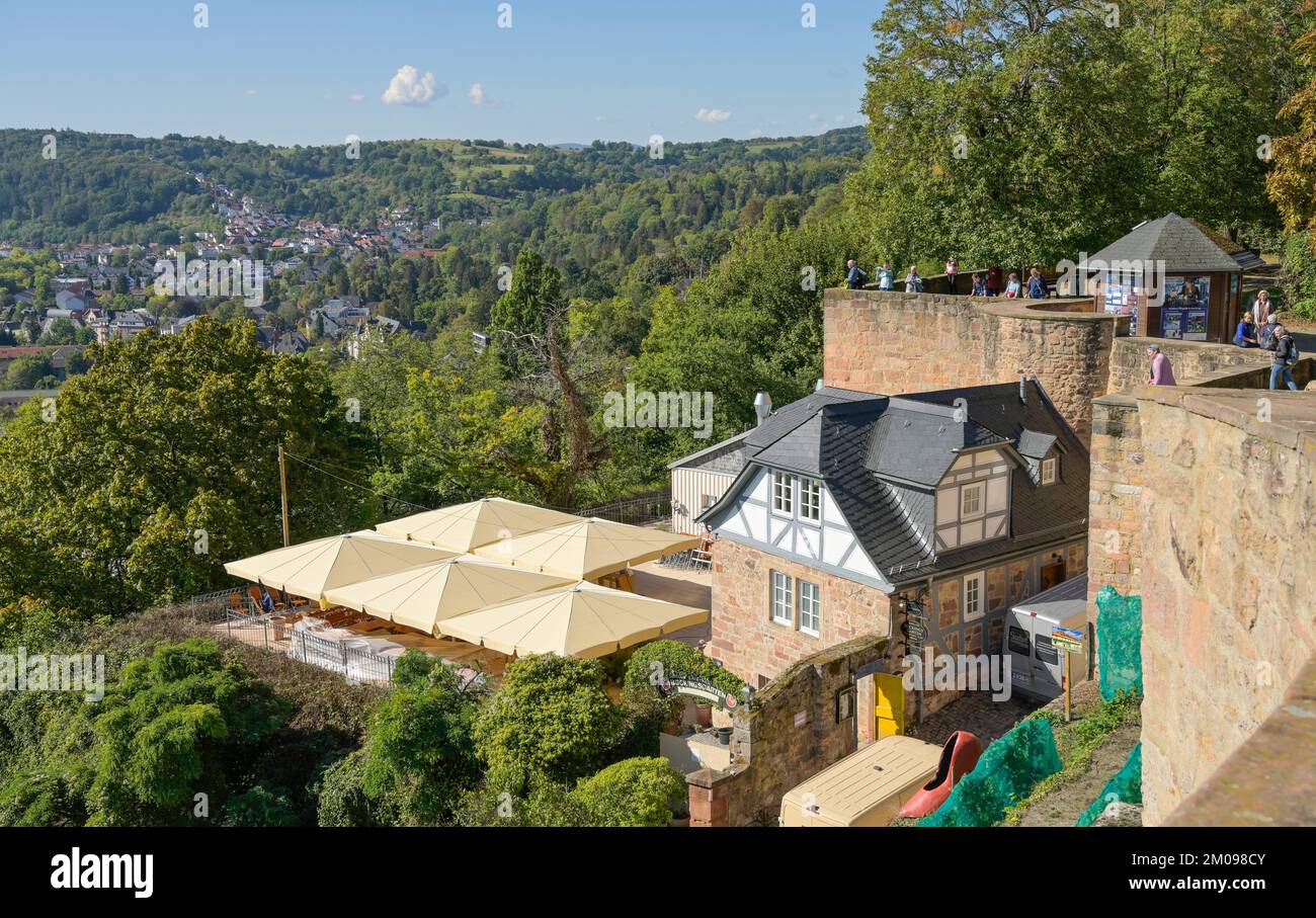 Restaurant Biergarten Bückingsgarten am Schloß, Marburg, Hessen