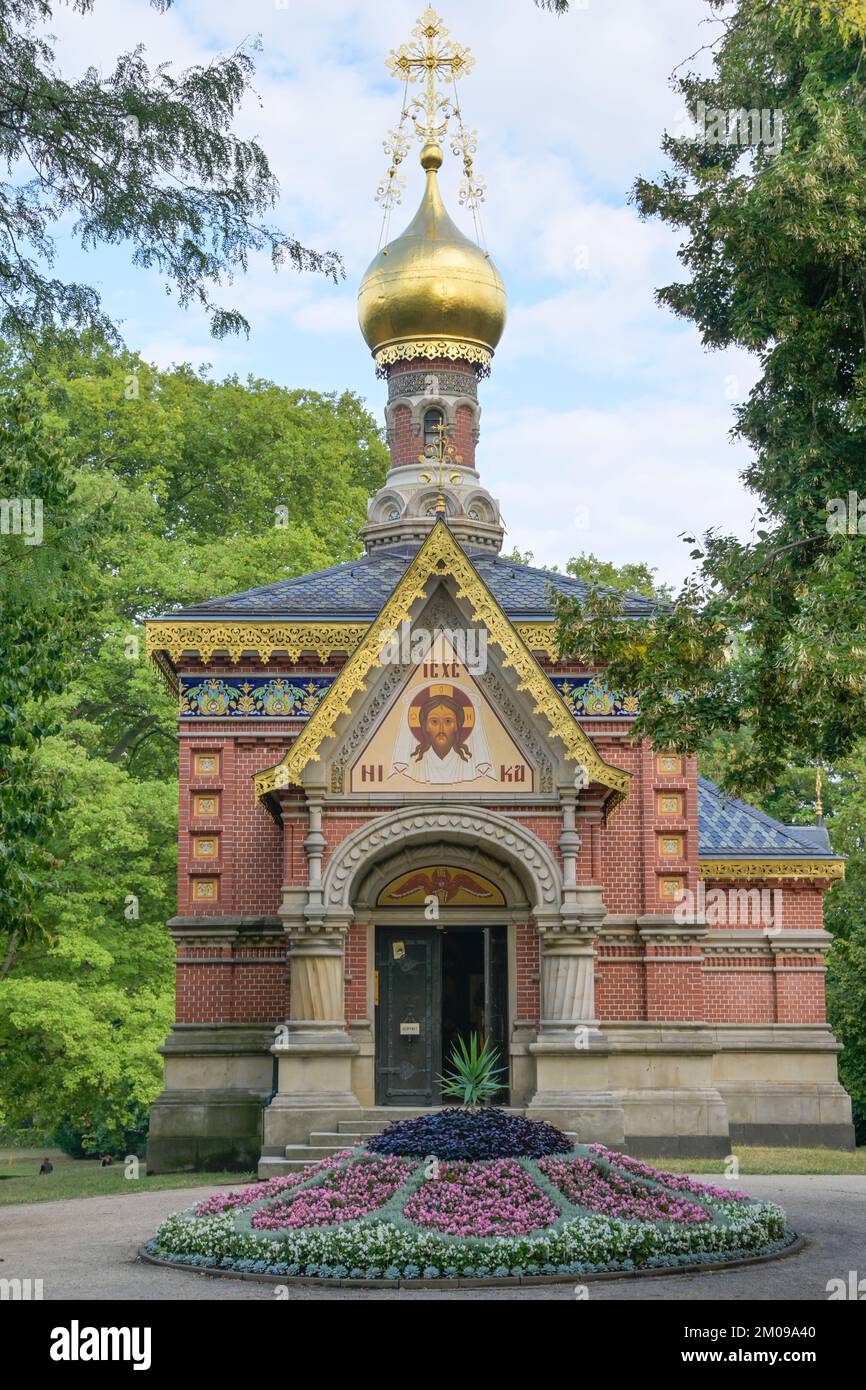 Russische AllerheiligenKirche, KaiserFriedrichPromenade, Bad Homburg, Hessen, Deutschland Russische AllerheiligenKirche, KaiserFriedrichPromenade, Bad Homburg, Hessen, Deutschland