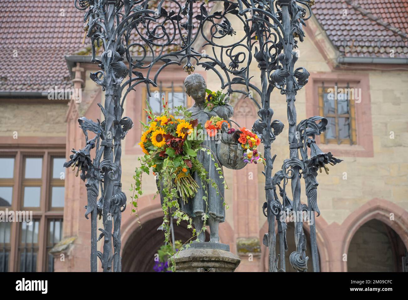 Gänseliesel-Brunnen, Markt, Göttingen, Niedersachsen, Deutschland Stock Photo