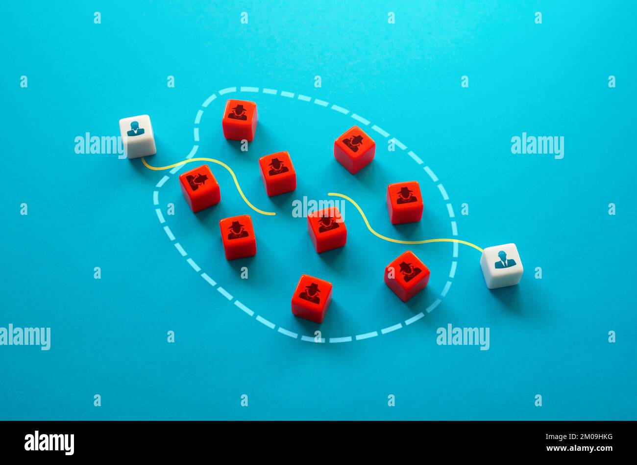 Cloud communications security concept hi-res stock photography and ...