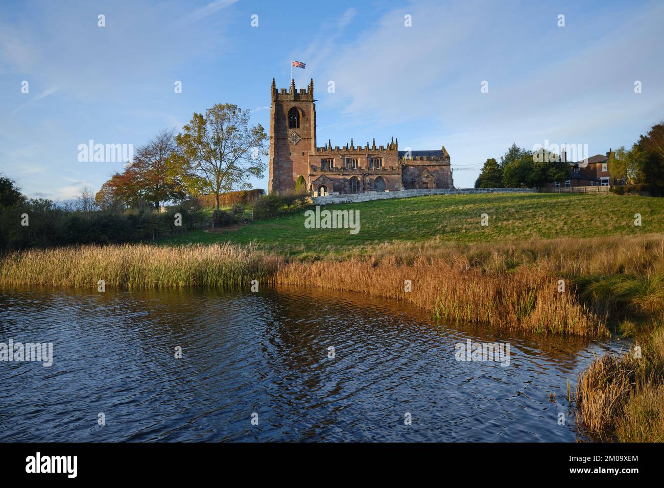 Church Tower Union Flag Hi res Stock Photography And Images Alamy