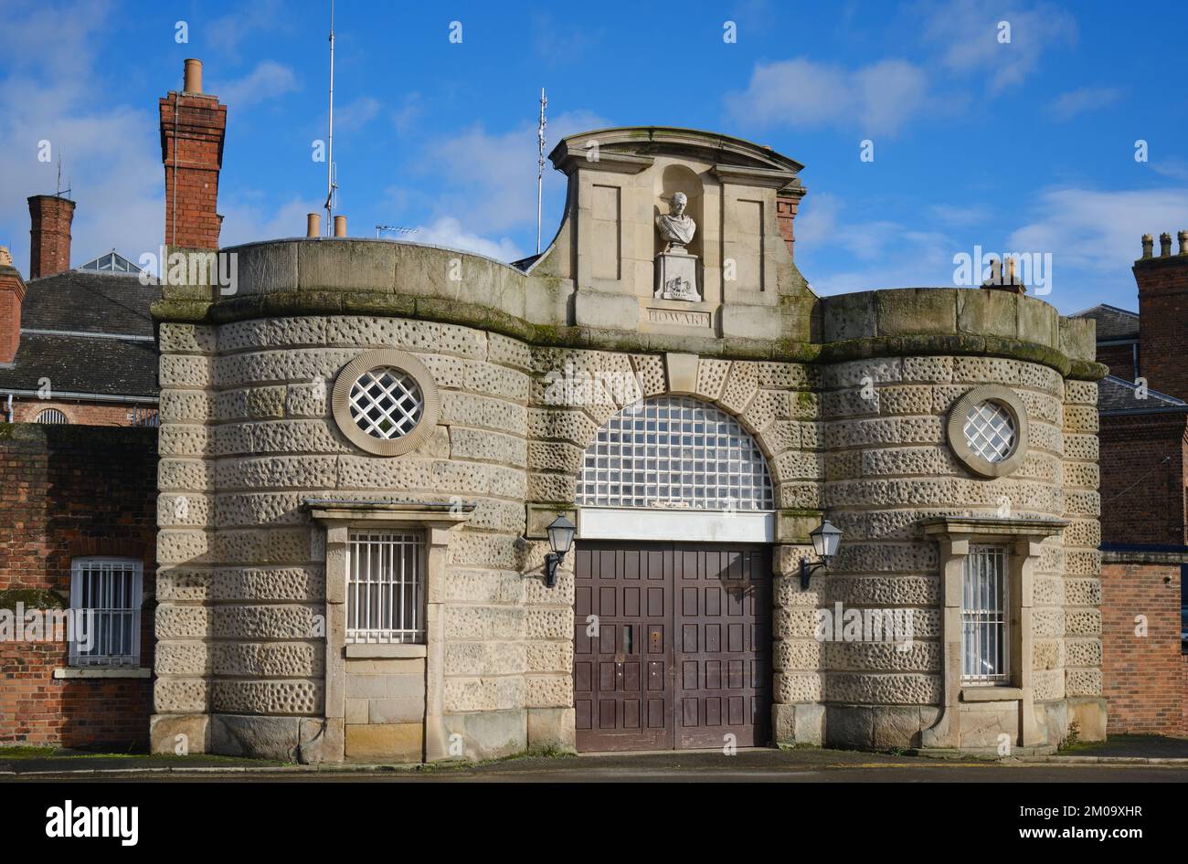 Old Shrewsbury Prison Stock Photo