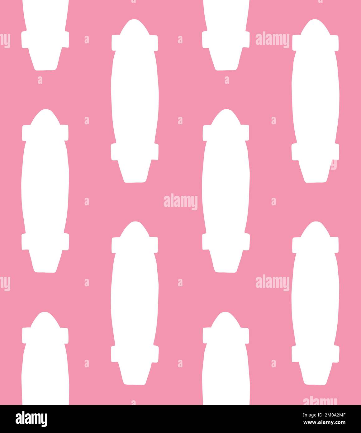 Cruiser Patterns Vector seamless pattern of hand drawn cruiser skateboard silhouette ...