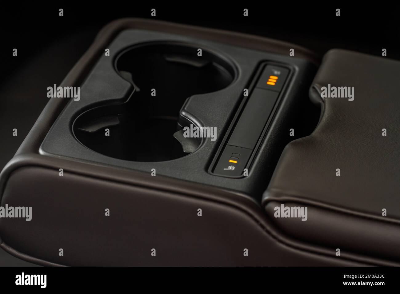 Double seat heating switch in a car Stock Photo Alamy