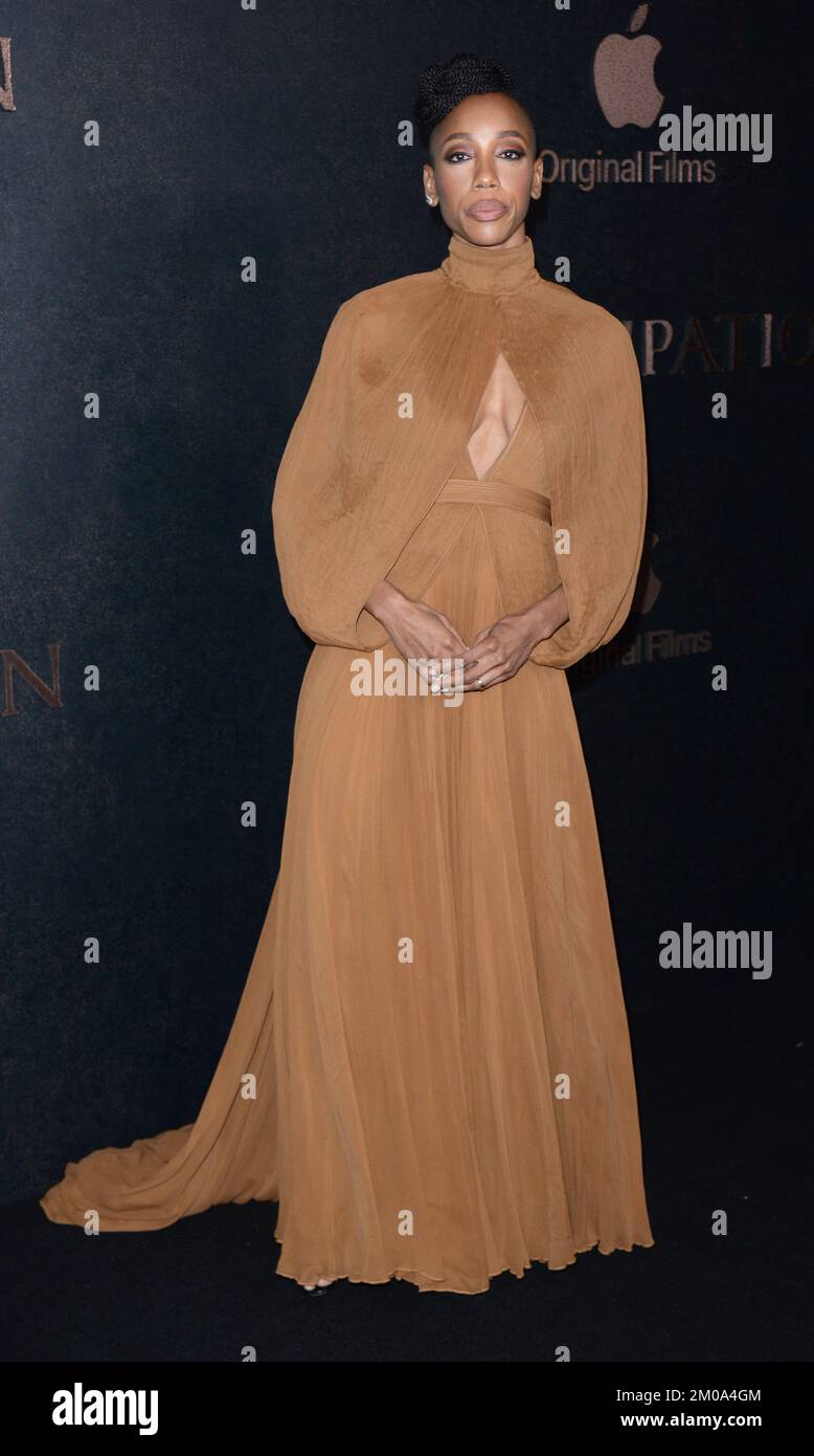 Photo Must Be Credited ©Alpha Press 078237 02/12/2022 Charmaine Bingwa at the Emancipation European Premiere held at Vue West End in London. Stock Photo