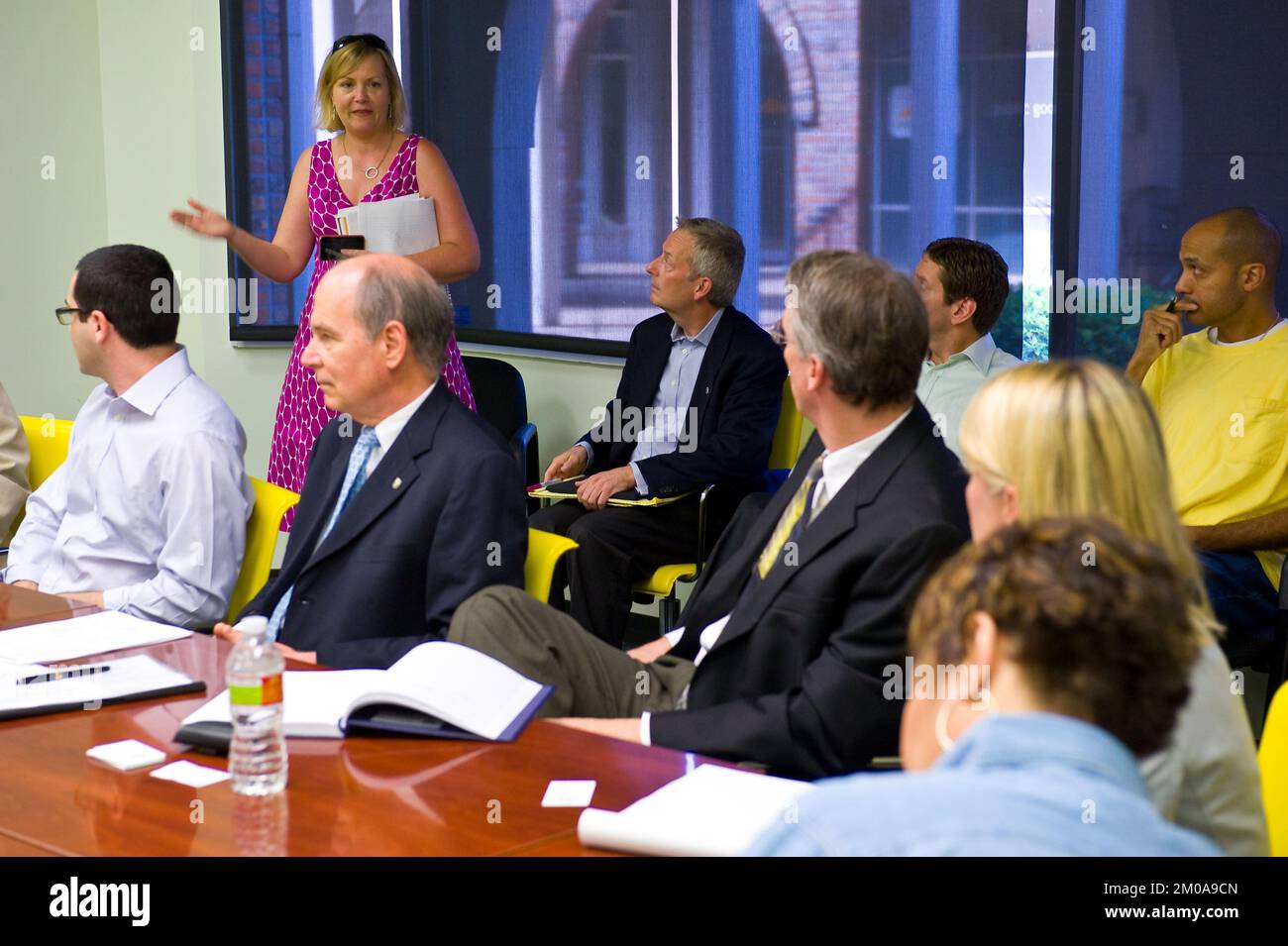 Office of the Administrator (Lisa P. Jackson) - Academia Science Briefing at Tulane (BP Oil Spill) - Academia Science Breefing. USEPA photo by Eric Vance , Environmental Protection Agency Stock Photo