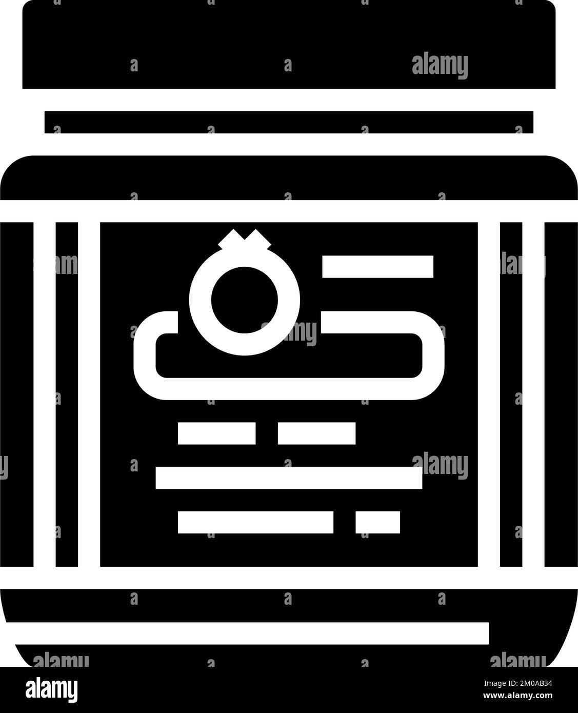 powder pomegranate glyph icon vector illustration Stock Vector Image ...