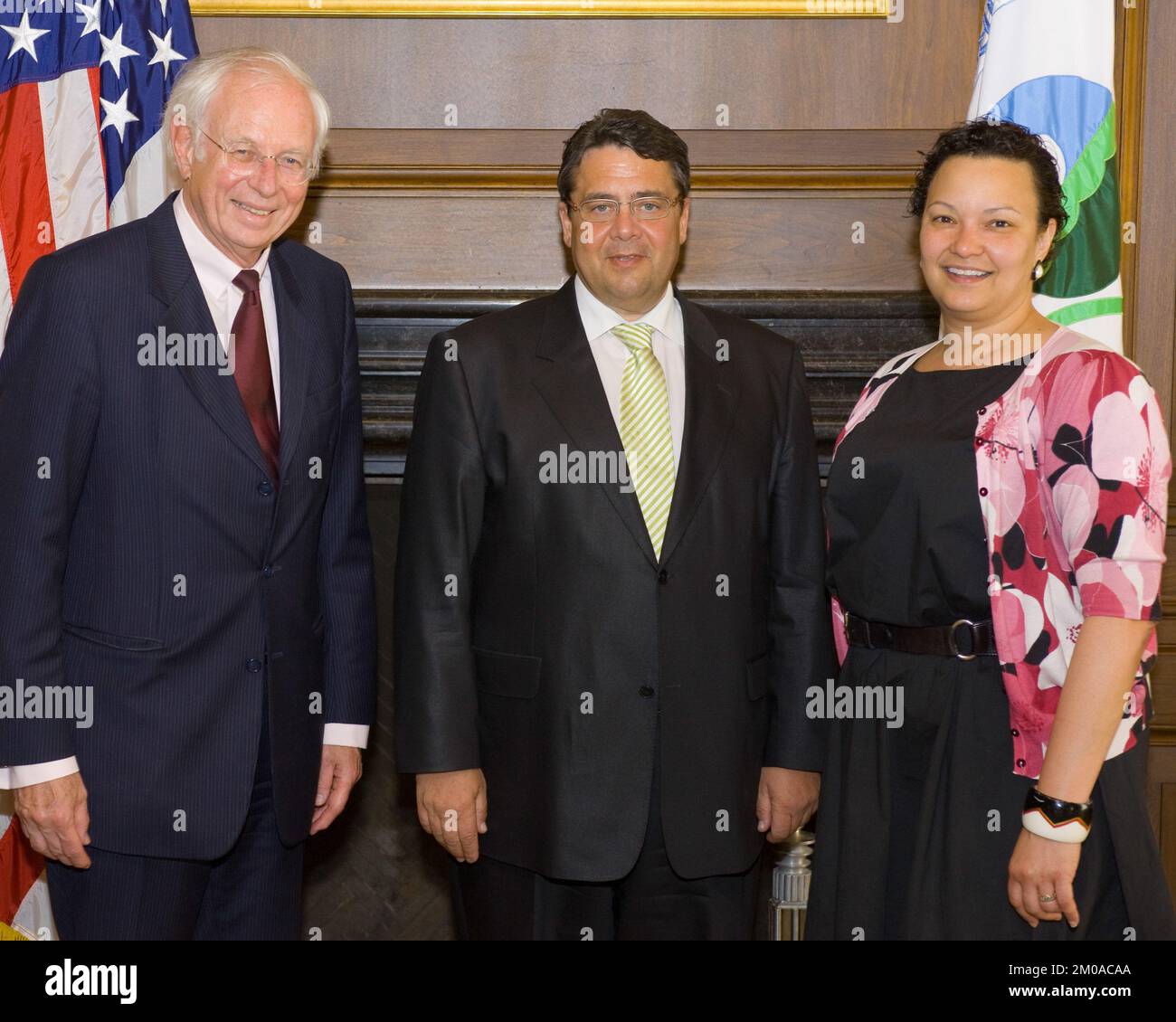 Office of Internal Affairs Administrator Lisa P. Jackson with visitors , Environmental