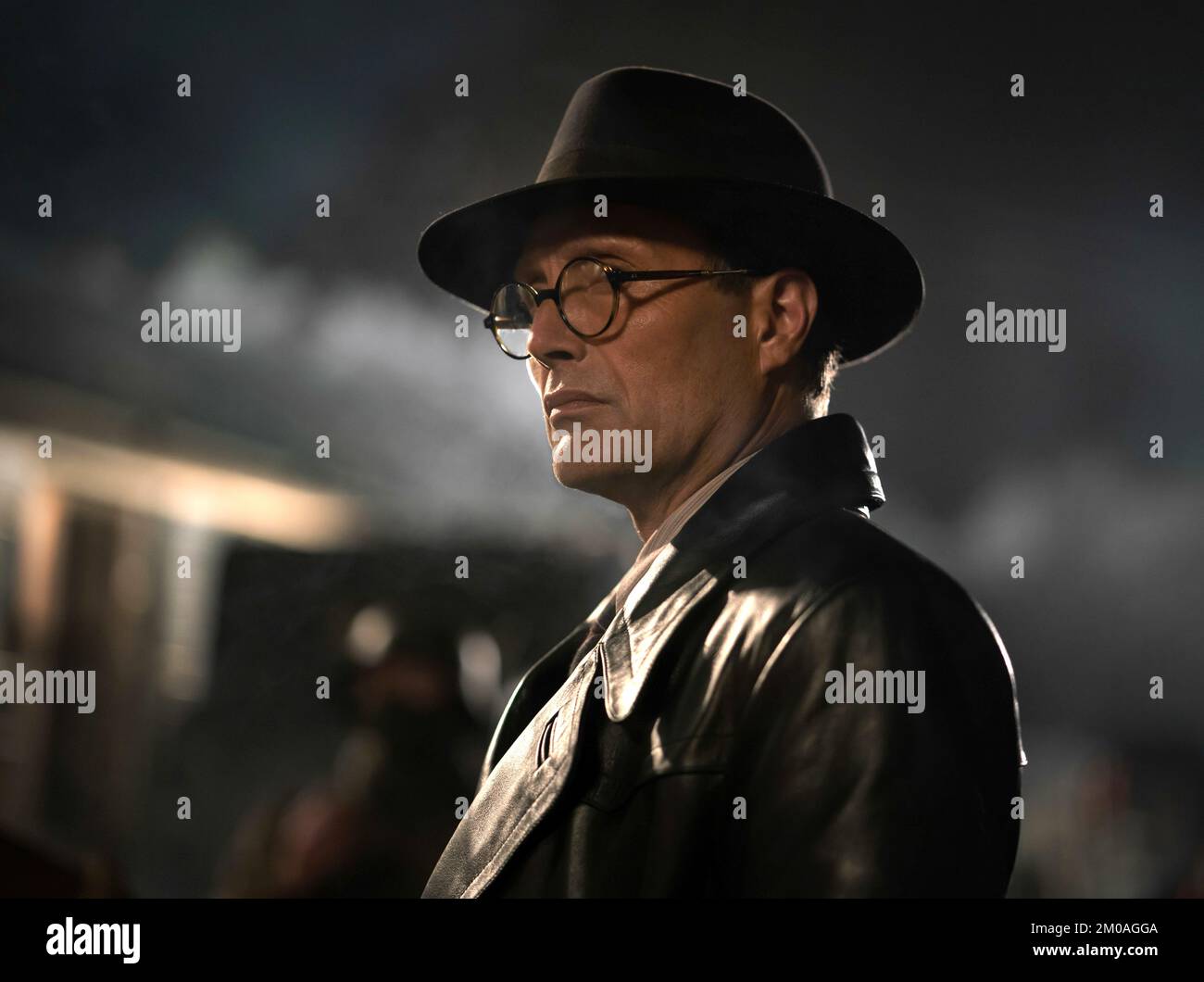 Indiana Jones and the Dial of Destiny Mads Mikkelsen Stock Photo - Alamy