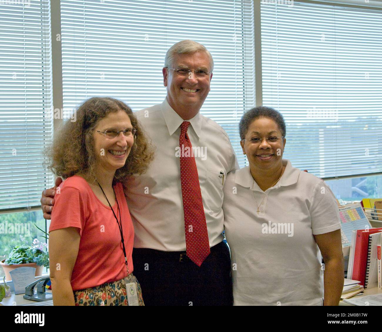 Office of Advance - Administrator Stephen L. Johnson at Research Triangle Park (RTP), North Carolina , Environmental Protection Agency Stock Photo