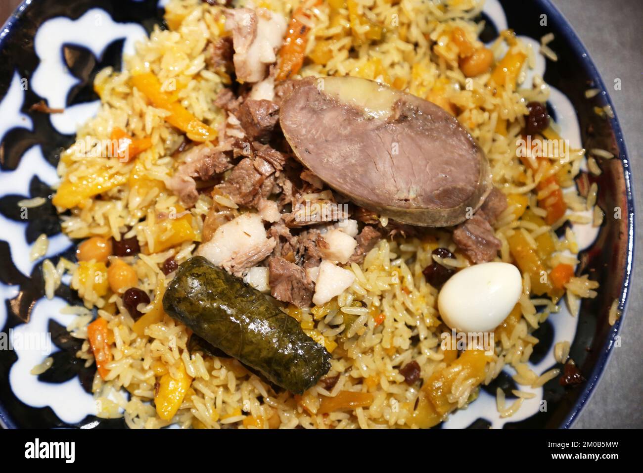 Tashkent-style Plov (aka Pilaf or Palov), Besh Qozon Plov Restaurant ...