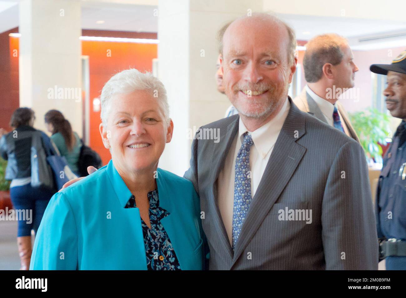 Office of the Administrator - Georgetown Climate Conference , Environmental Protection Agency Stock Photo