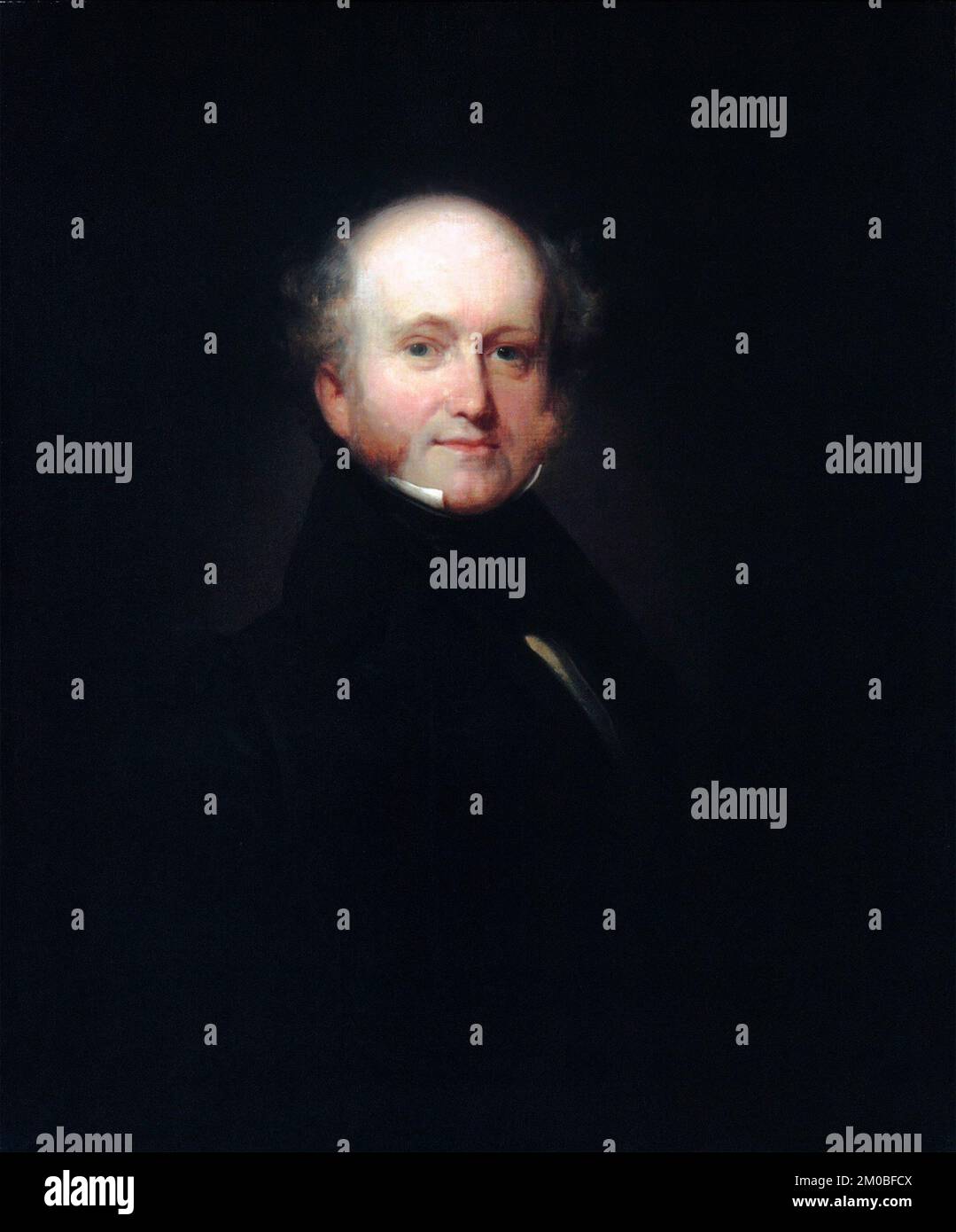 Portrait of Martin van Buren (1782-1862) by Henry Inman, oil on canvas, c. 137/8 Stock Photo