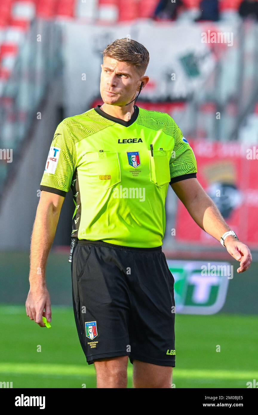 Cosso Referee During Serie B Match Editorial Stock Photo - Stock