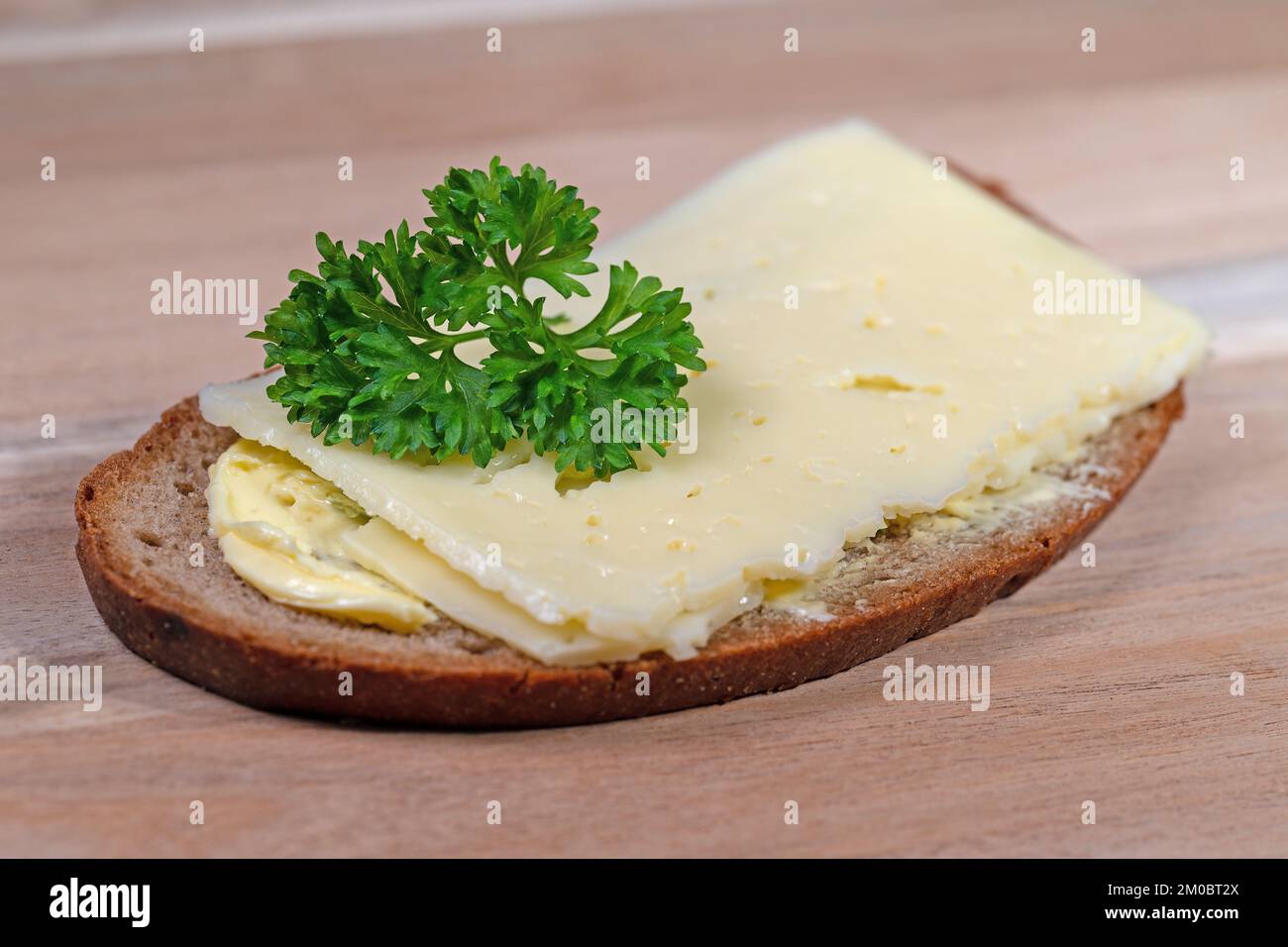Cheese bread in a closeup Stock Photo