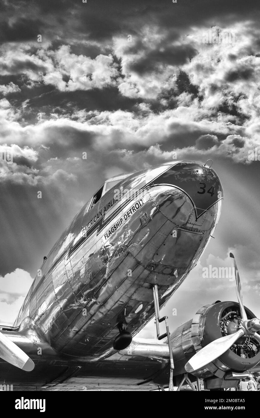 Douglas DC-3 Stock Photo