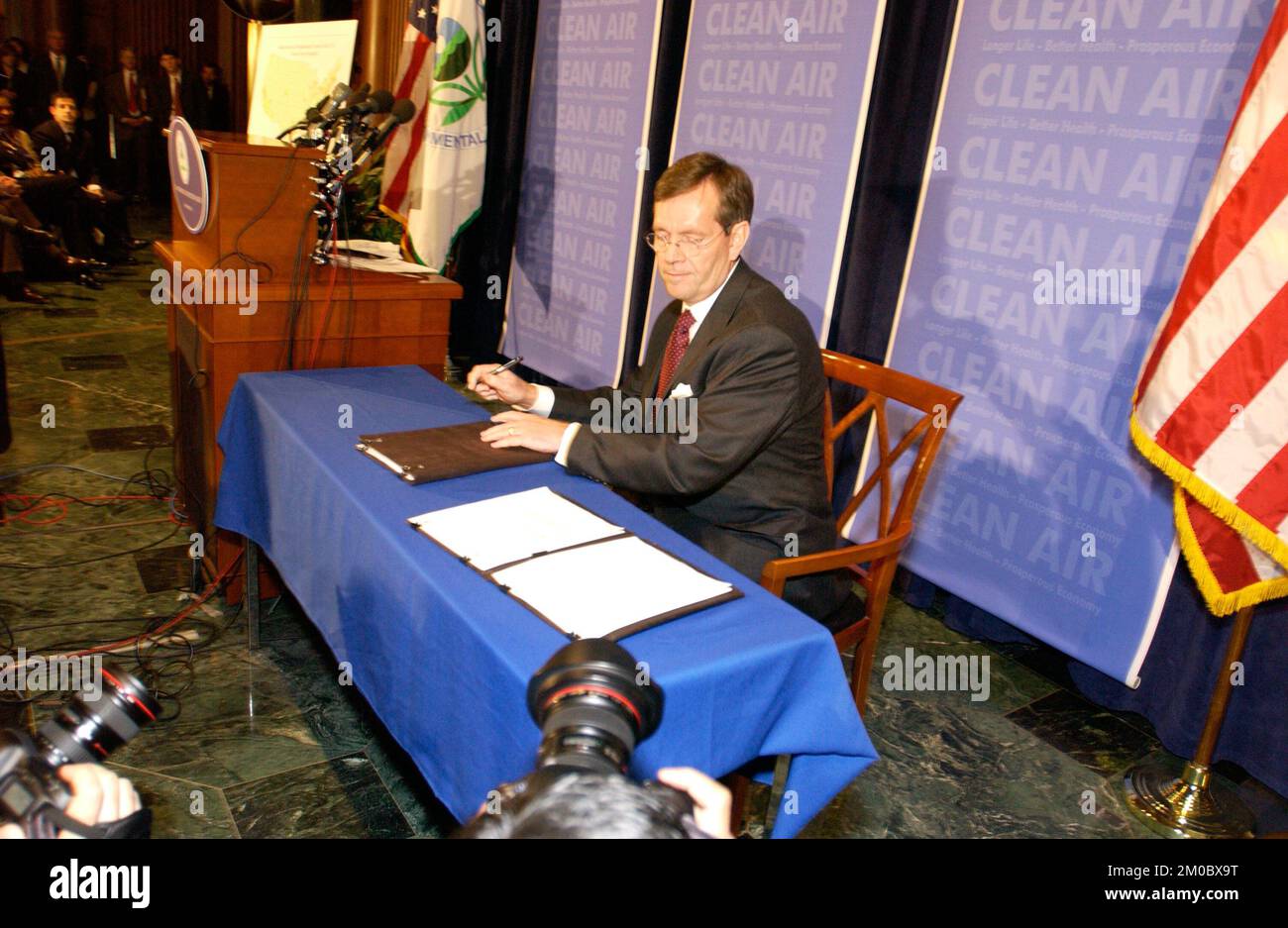 Mike Leavitt Clean Air Bill , Environmental Protection Agency Stock