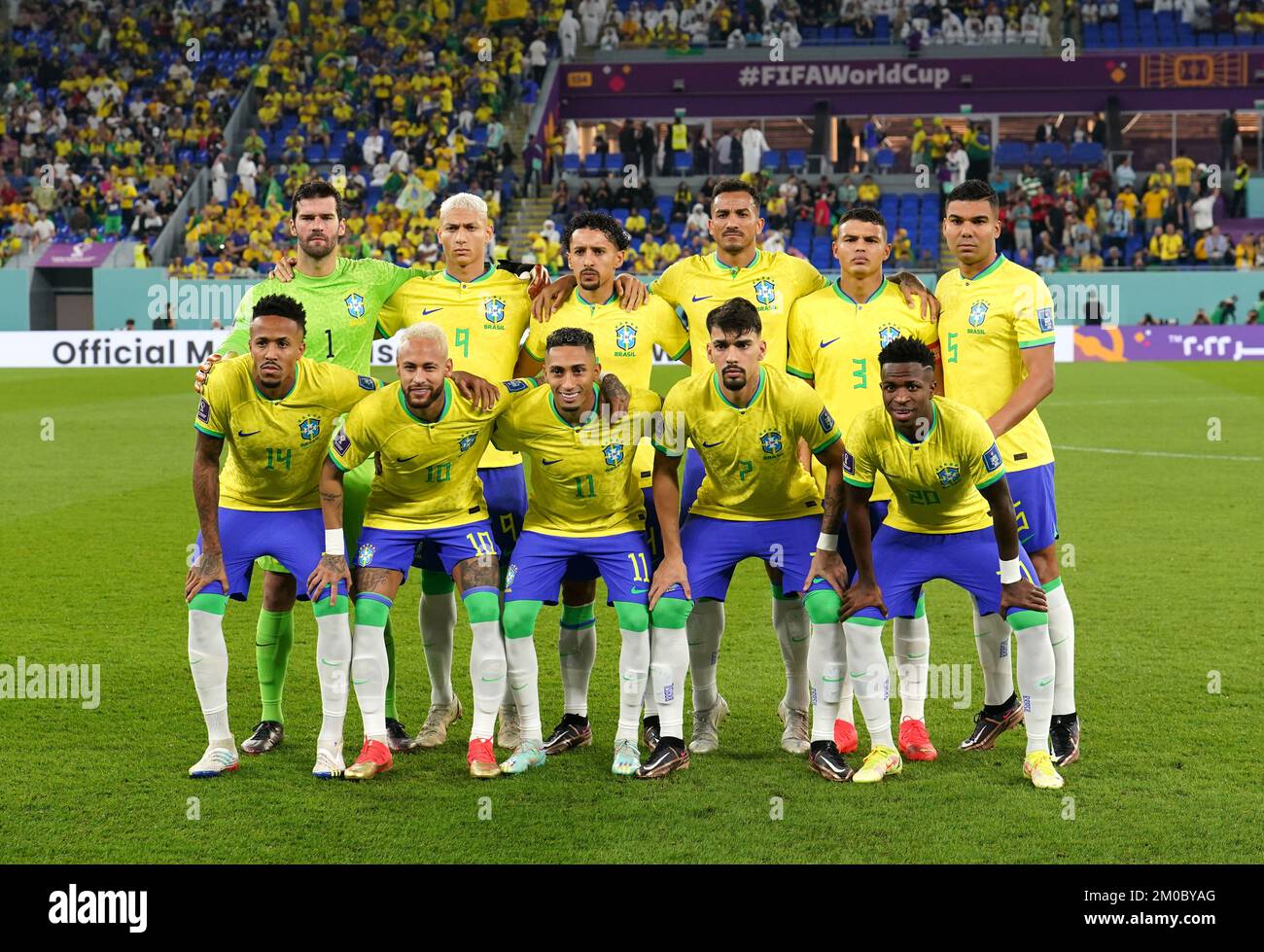 Brazil team picture football 2022 hi-res stock photography and