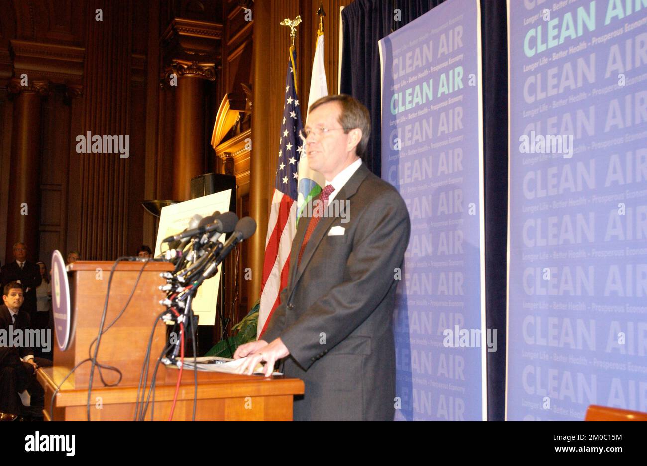 Mike Leavitt Clean Air Bill , Environmental Protection Agency Stock