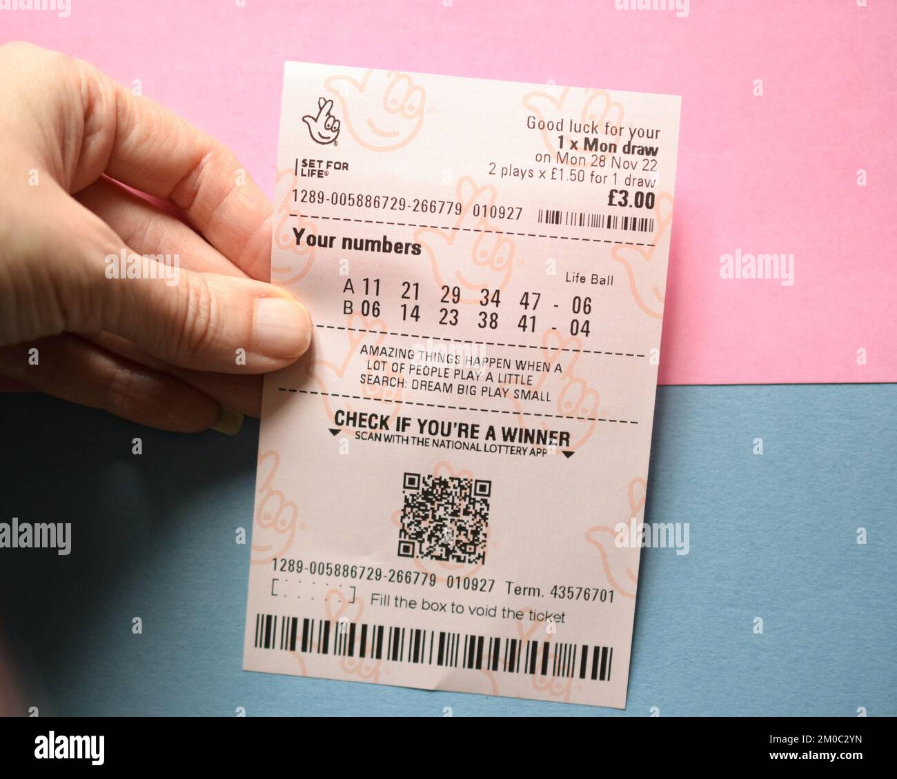 Lottery ticket maker hi-res stock photography and images - Alamy