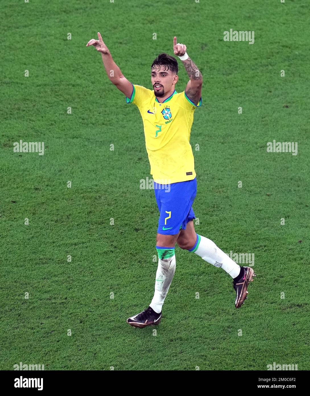 Brazil s Lucas Paqueta Celebrates Scoring Their Side s Fourth Goal Of Brazil s Lucas Paqueta Celebrates Scoring Their Side s Fourth Goal Of