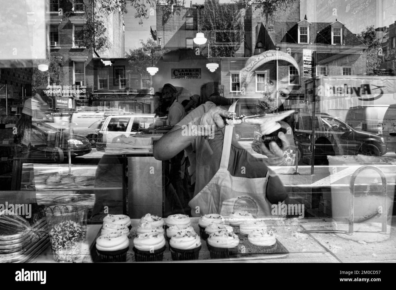 Bakery in the neighborhood of Chelsea, Manhattan, New York, USA Stock Photo