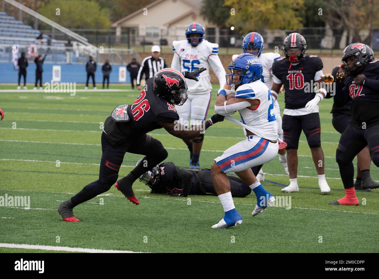 Texas USA, December 3 2022 Duncanville High School running