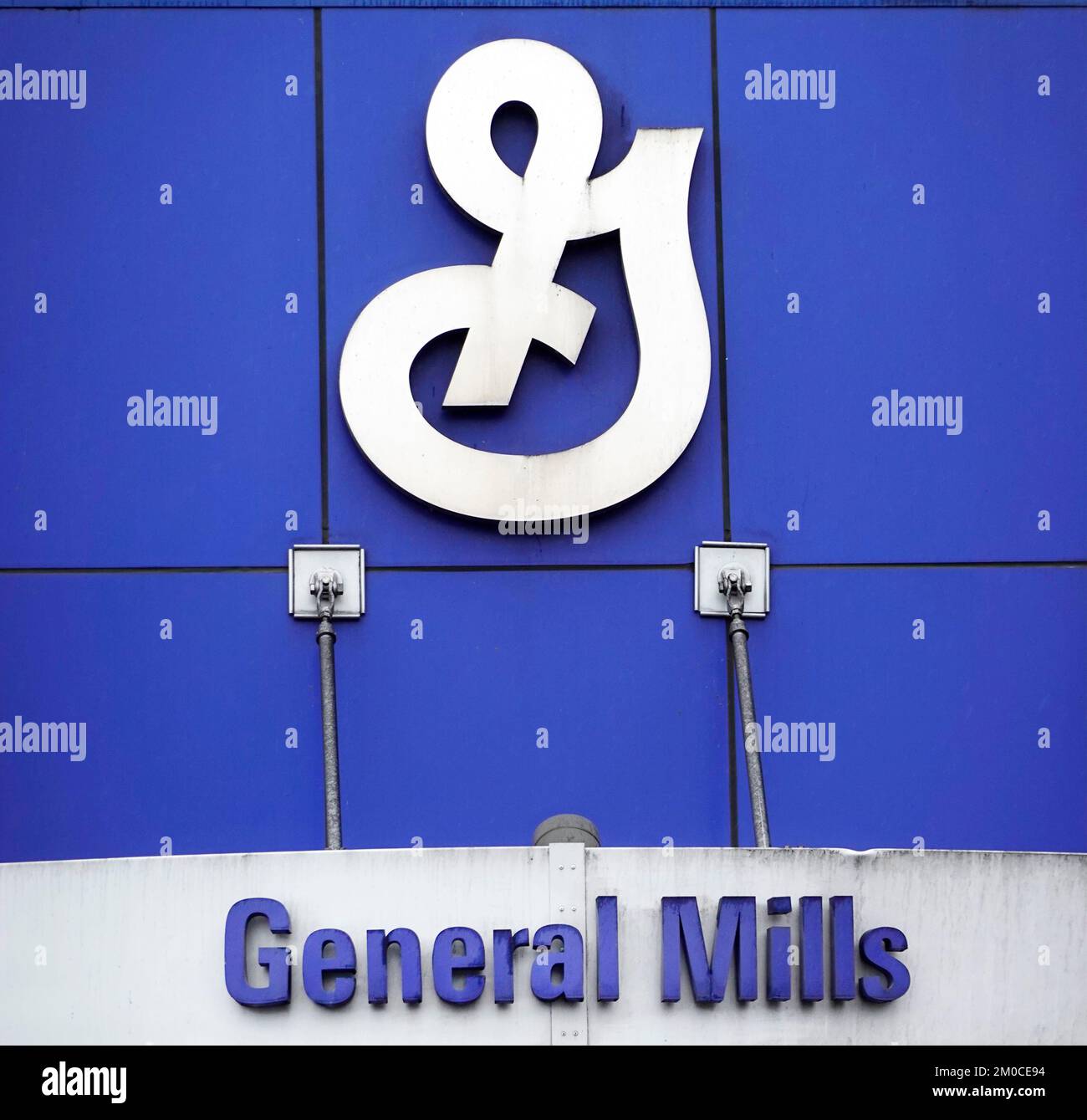 General Mills commercial and Industrial plant in Buffalo NY Stock Photo