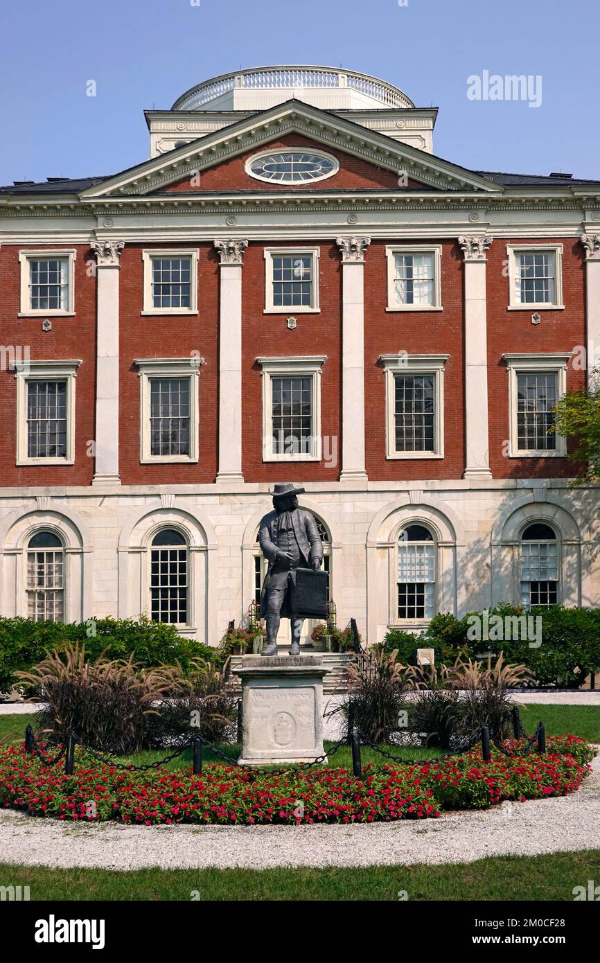 Main building of the Pennsylvania Hospital located in center city