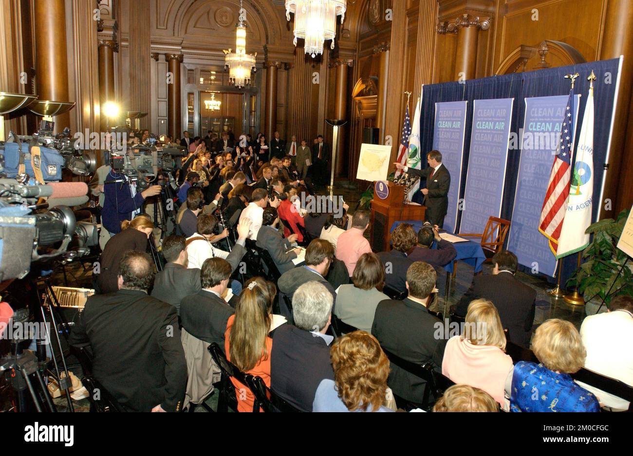 Mike Leavitt Clean Air Bill , Environmental Protection Agency Stock