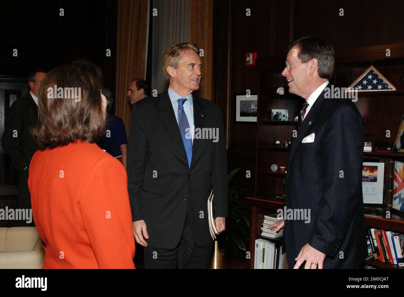 Bill Riley with Administrator Mike Leavitt , Environmental Protection ...