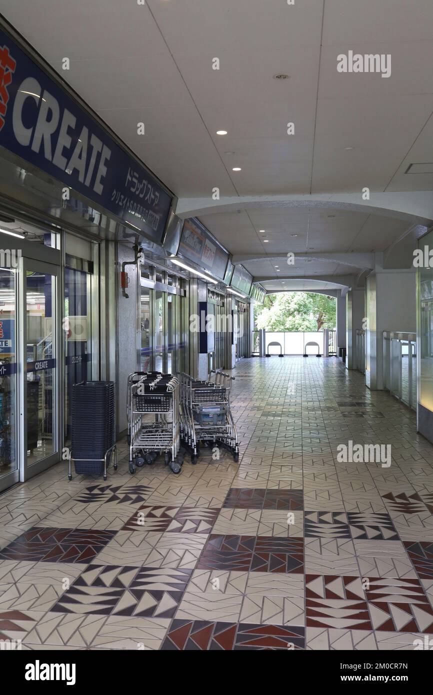 Itabashiku, Tokyo Japan, July 2022. The scenery around Takashimadaira