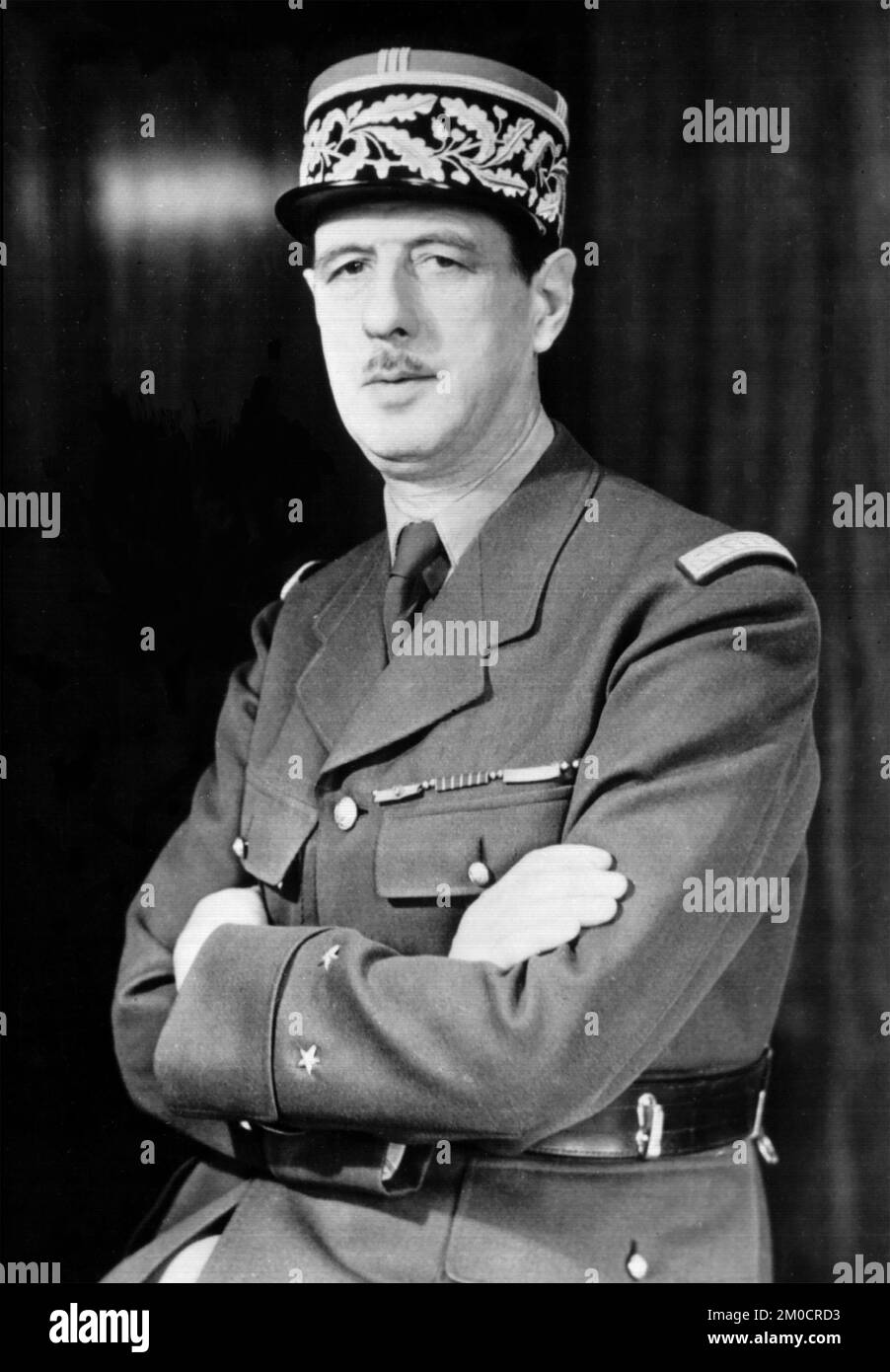 CHARLES de GAULLE (18901970) as leader of the Free French