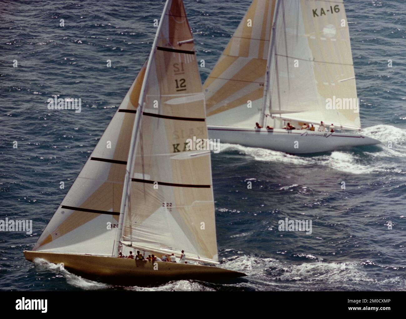 America's cup australia 1983 hi-res stock photography and images