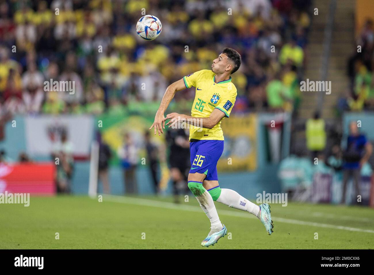 Doha, Catar. 05th Dec, 2022. Gabriel Martinelli of Brazil during the ...