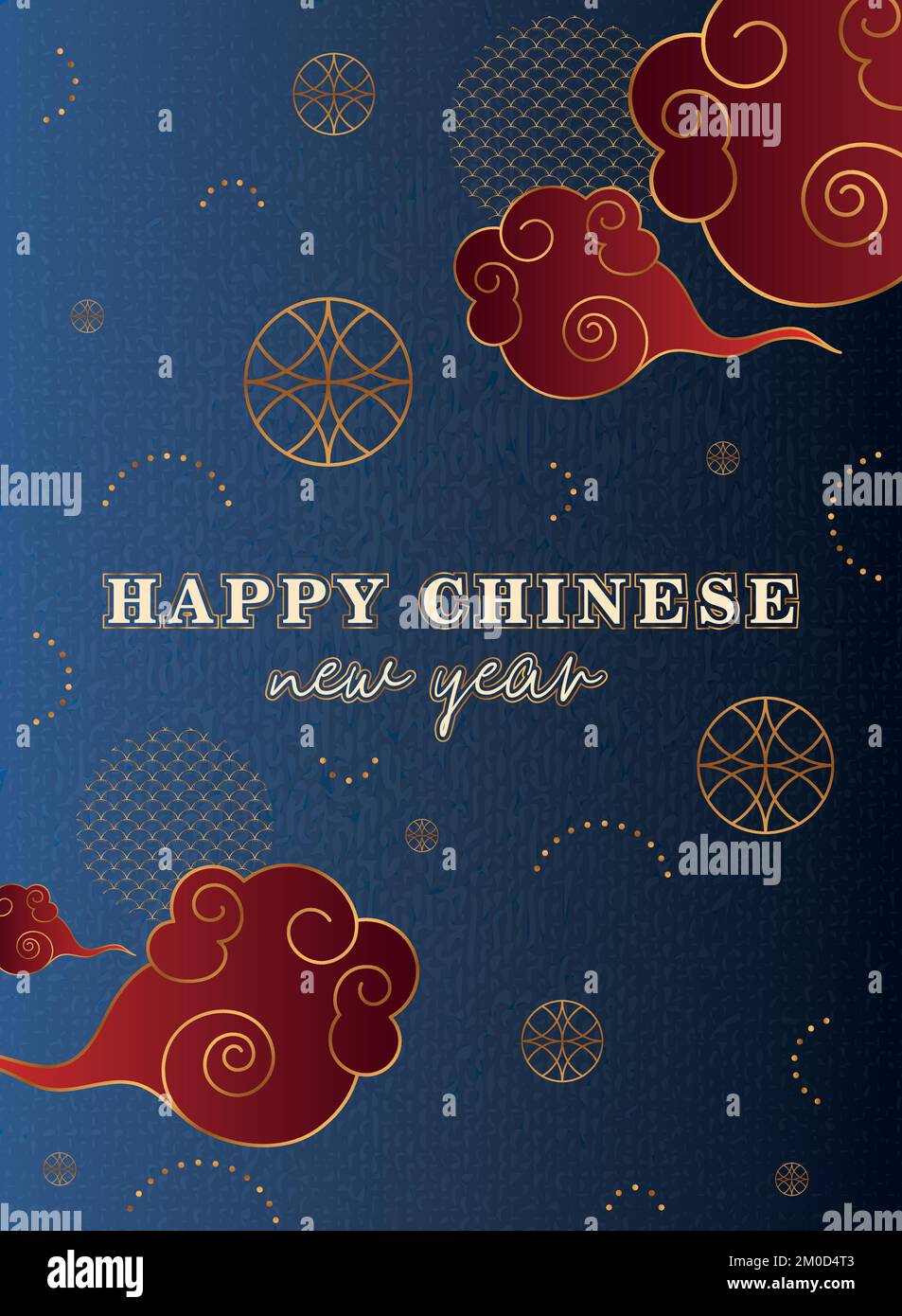 Colored chinese new year poster Vector Stock Vector Image &amp; Art - Alamy