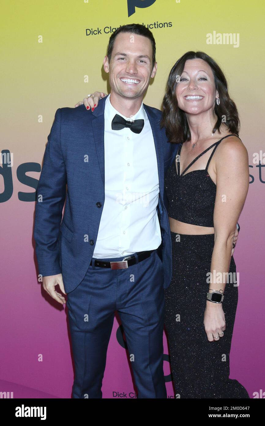 LOS ANGELES DEC 4 Nate Buchanan, Kara Buchanan at the 2022 Streamy