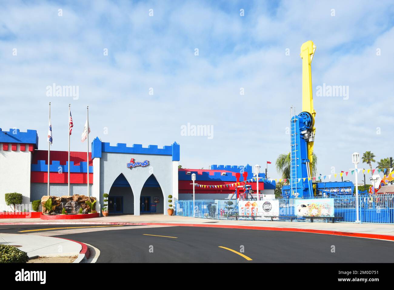 IRVINE, CALIFORNIA 4 DEC 2022 Boomers is a national amusement center