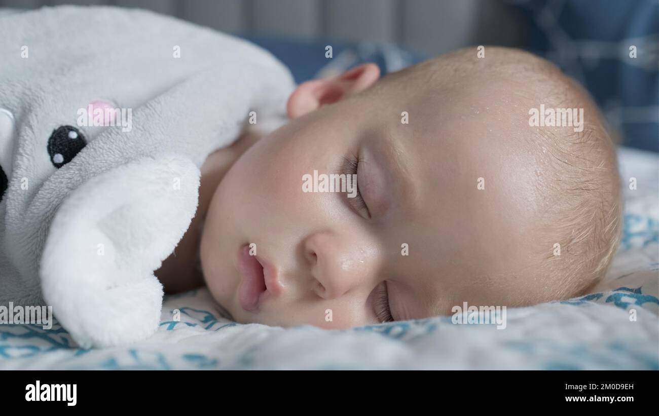 infancy, childhood, development, medicine and health concept closeup