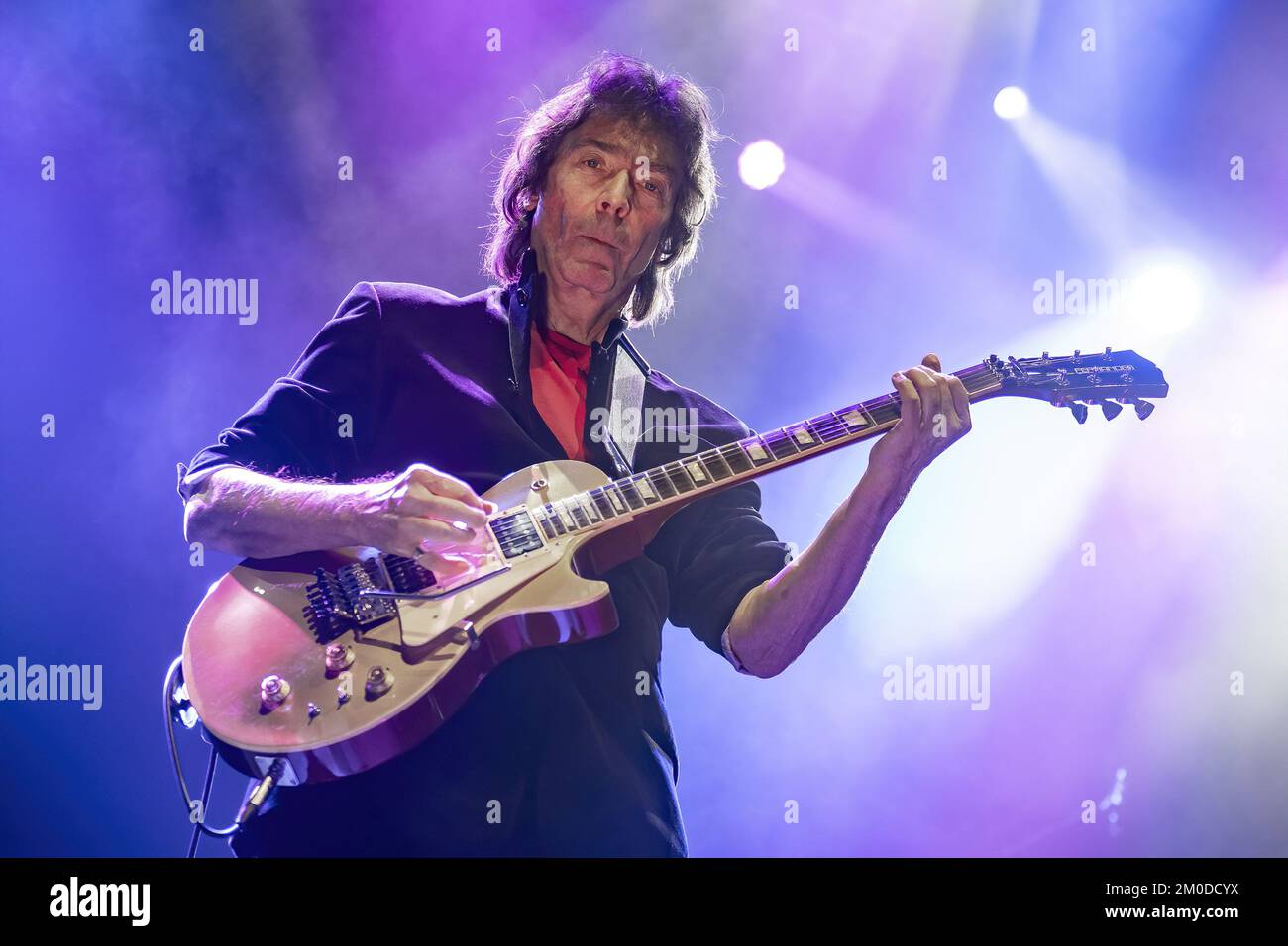 LONDON, ENGLAND: Former Genesis guitarist Steve Hackett performs at the ...