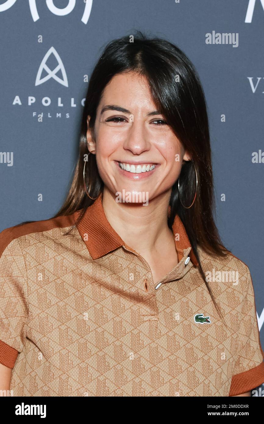 Helene Mannarino attends the 'Maestro s' Paris film Premiere at cinema