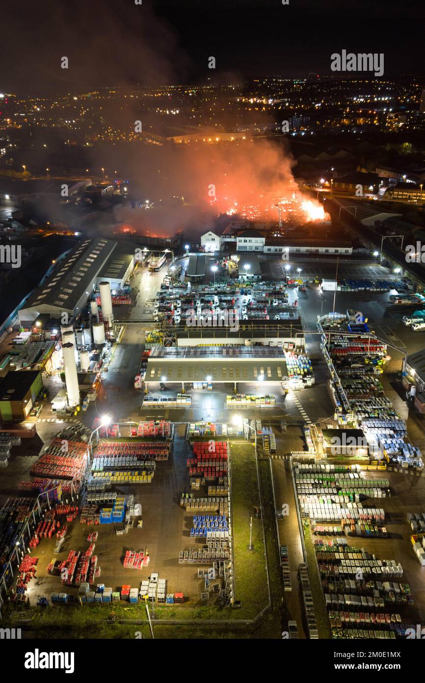 Lower Walsall Street, Wolverhampton, December 6th 2022 A Boc Gas