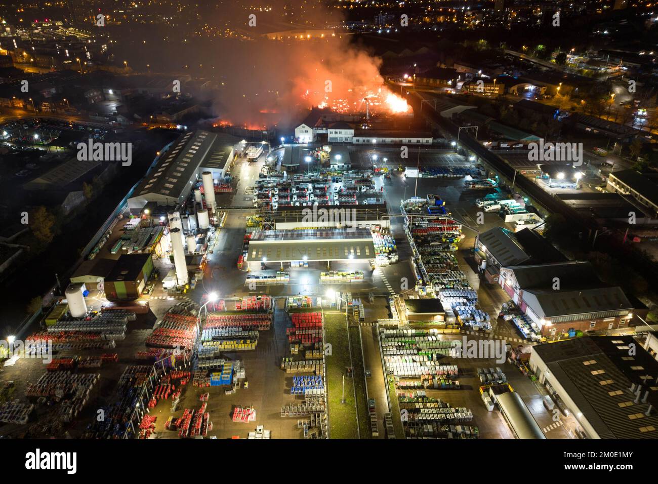 Lower Walsall Street, Wolverhampton, December 6th 2022 A Boc Gas