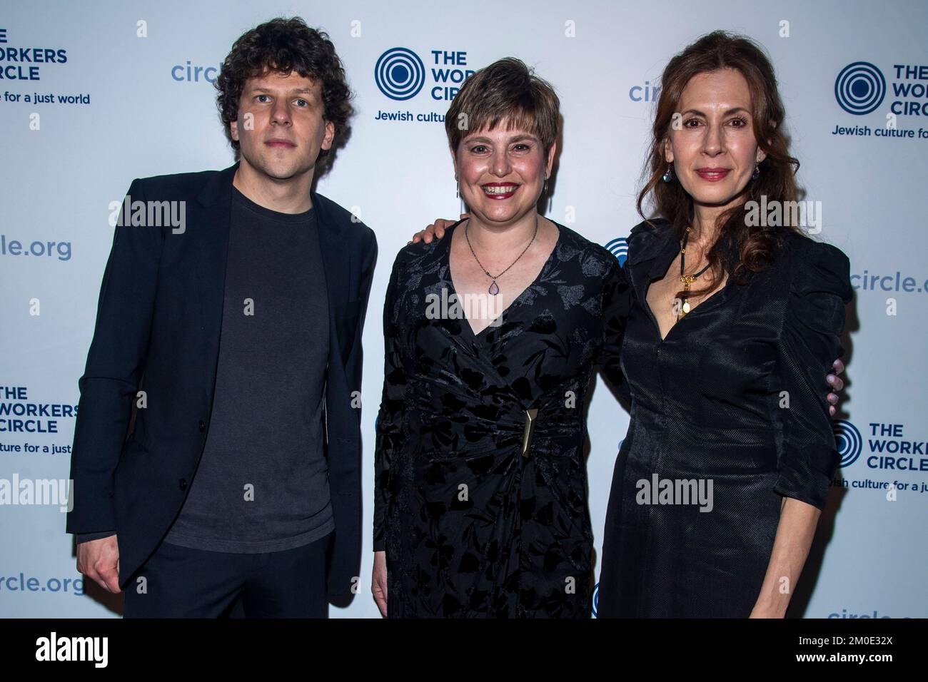 NEW YORK, NEW YORK - DECEMBER 05: Jesse Eisenberg, Ann Tobak and ...