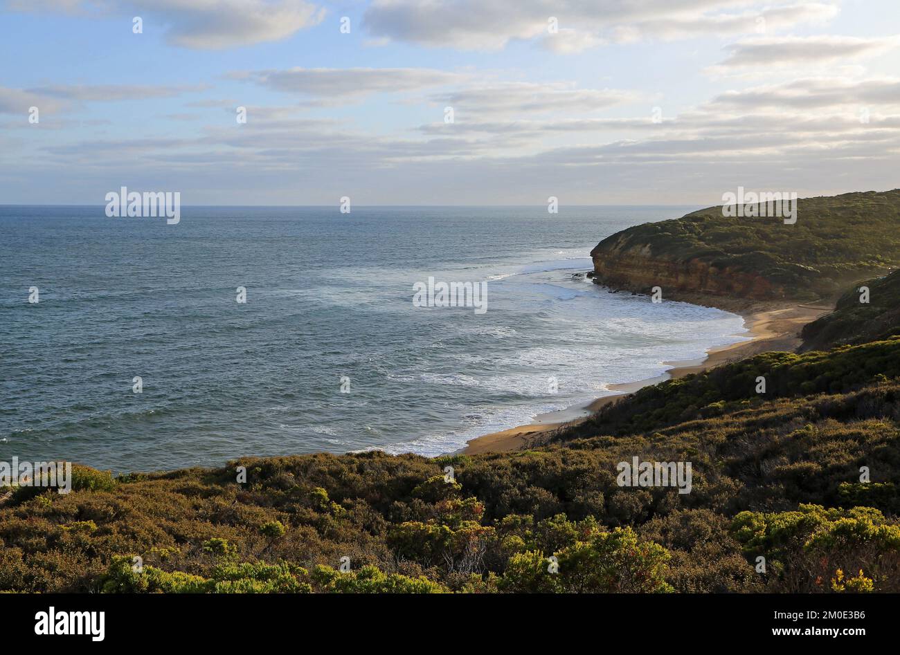 View at Bells Beach - Victoria, Australia Stock Photo