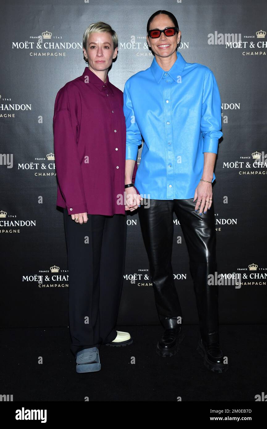 New York, USA. 05th Dec, 2022. (L-R) Megan Rapinoe and Sue Bird attend