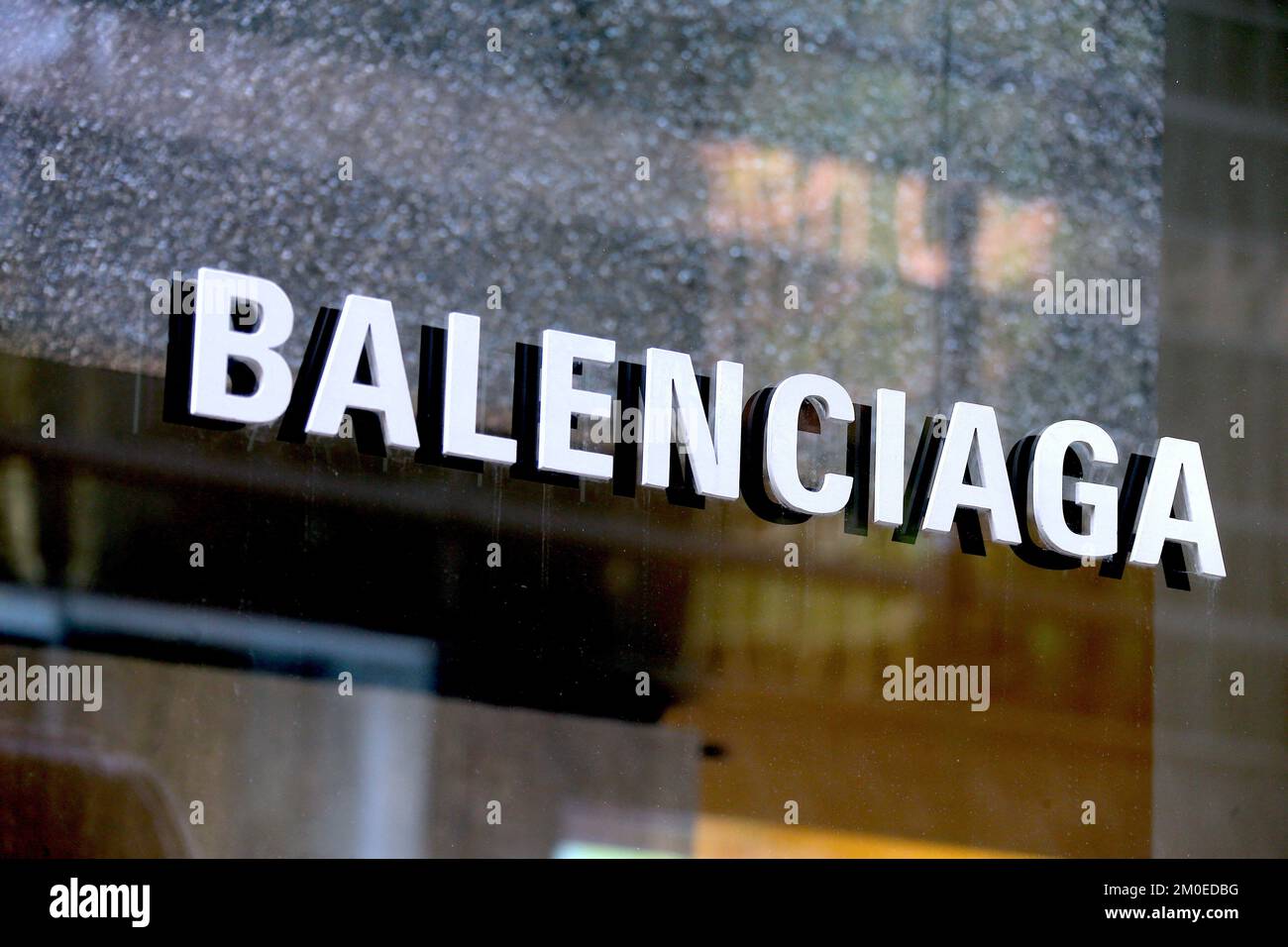 Balenciaga store on Madison Avenue in New York City, NY, USA on ...