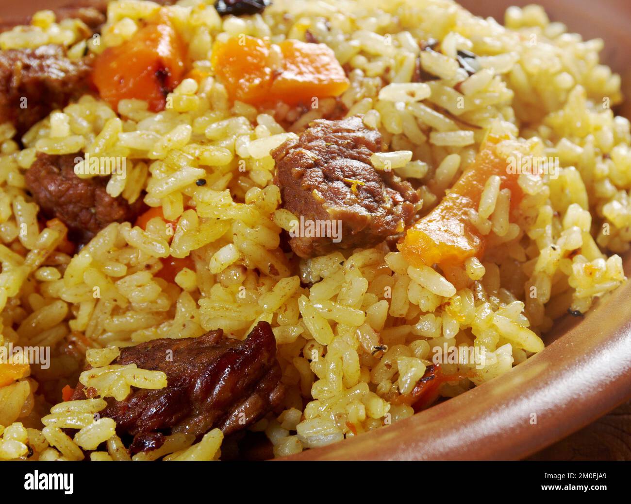comorian pilaou - African spiced rice dish Stock Photo - Alamy